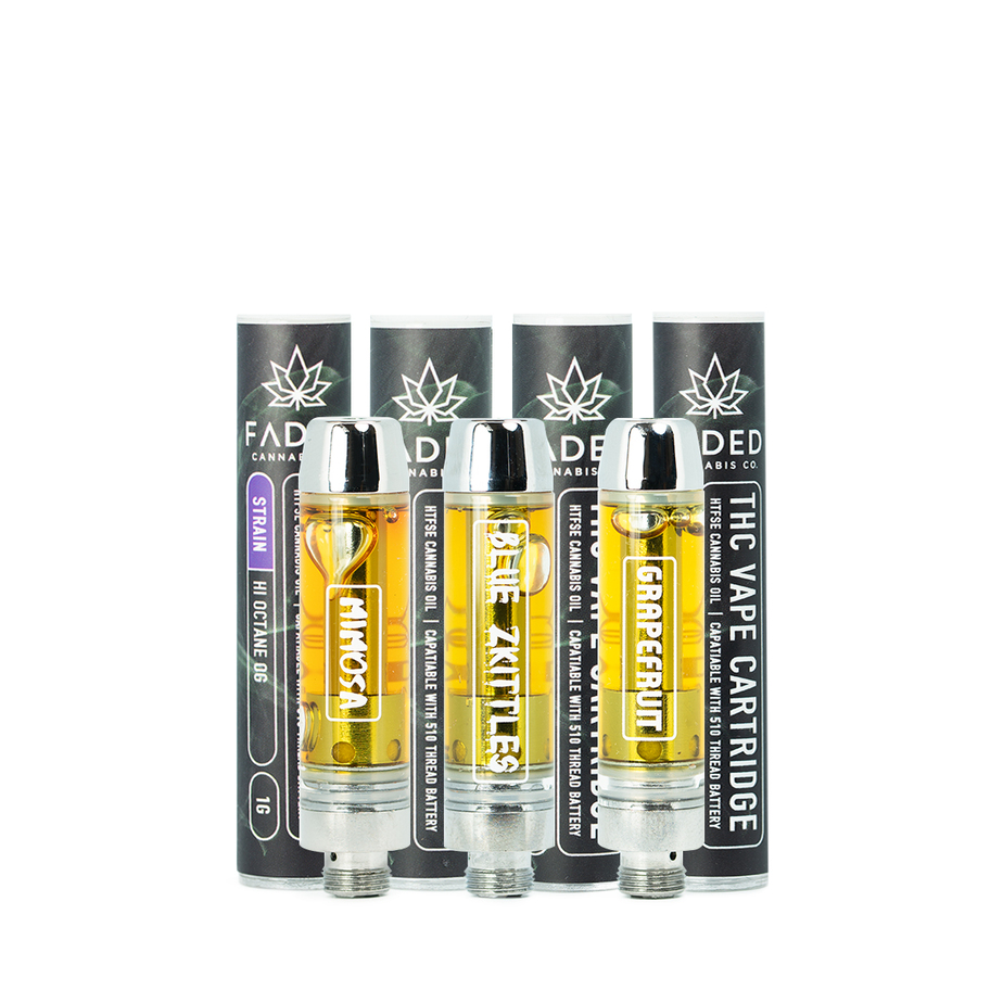 Faded Cannabis Co. Vape Cartridges Bundle
