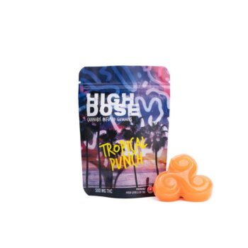 High Dose Tropical Punch Gummies 350x350 - High Dose Tropical Punch Gummies