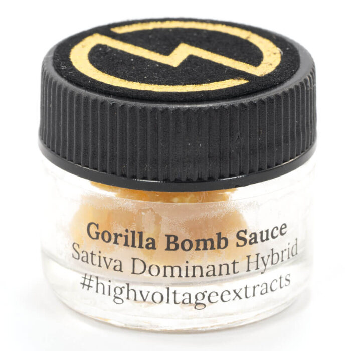 HighVoltage Gorilla Bomb Sauce 700x700 - Gorilla Bomb Sauce (High Voltage Extracts)