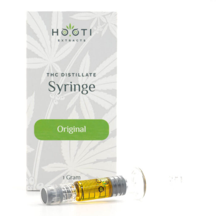 Hooti Distillate Syringe OriginalRaw 700x700 - Hooti Extracts THC Distillate Syringes