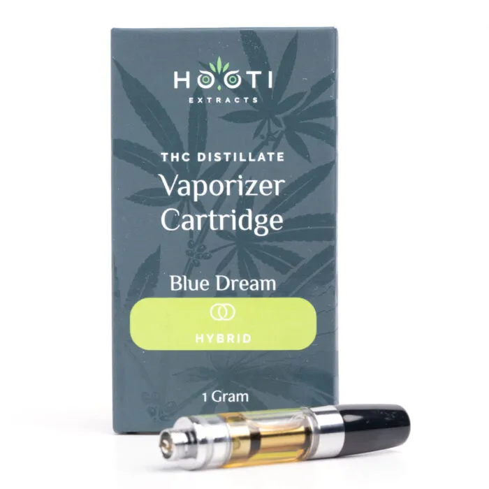 Hooti Vape Cartridge2021 Blue Dream 700x700 - Blue Dream Vape Cartridge (Hooti Extracts)