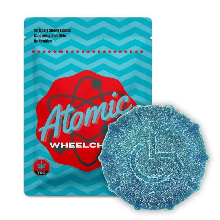 KAMIKAZI ATOMIC WHEELCHAIR GUMMY BLUEBERRY WEB.JPEG 46 2 700x700 - Atomic Wheelchair - 2000MG THC Gummies