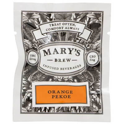 Sachet de thé médicamenteux Marys Brew - Sachets de thé médicamenteux 60 mg de THC (Mary's Brew)