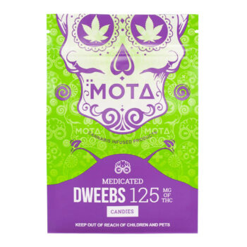 Mota Dweebs 350x350 - Medicated Dweebs 125mg THC (Mota)
