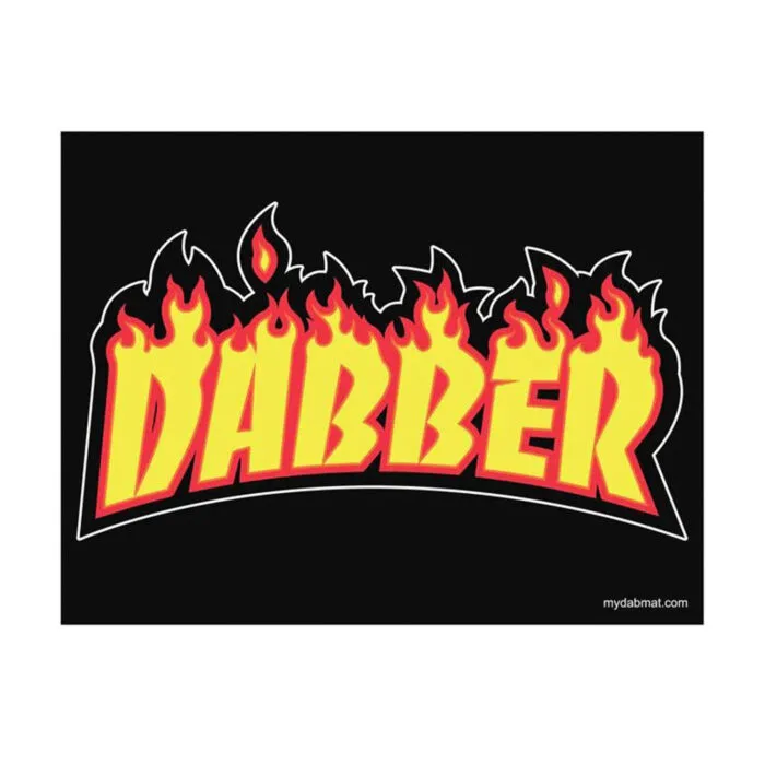 MyDabMat Dabber Fire 700x700 - Dab Mats (My Dab Mat)