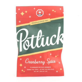 Potluck Cranberry Spice 280x280 - 100mg THC Gummies (Potluck)