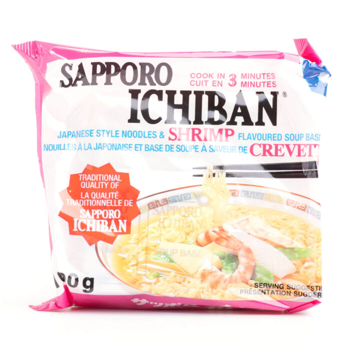 SapporoIchiban Instant Noodles Shrimp Flavour 700x700 - Ichiban Sapporo Noodles