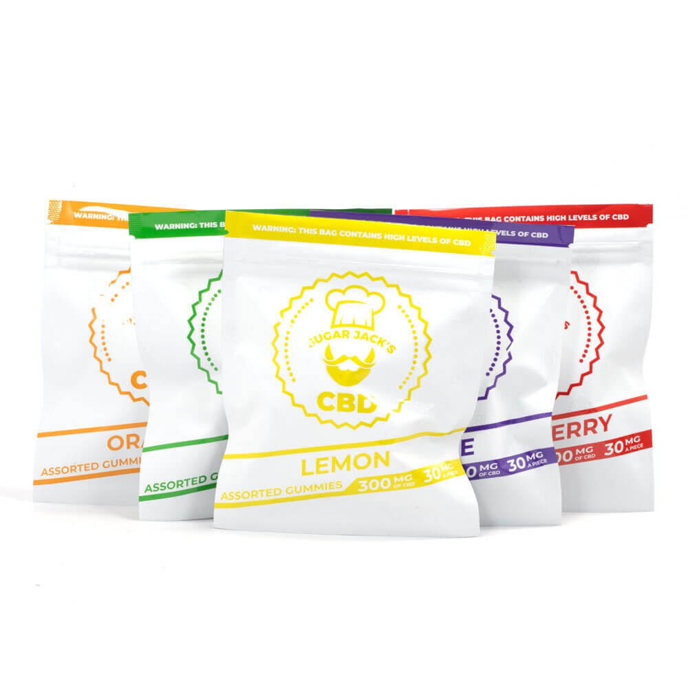 SugarJacks 200MG CBD Assorted Gummies Bundle