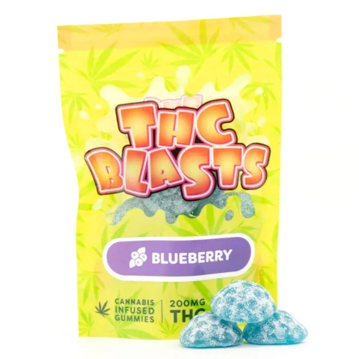 THCBlasts 200MG THC Blueberries 1 700x700 - THC Blasts Gummies (Blast Edibles)