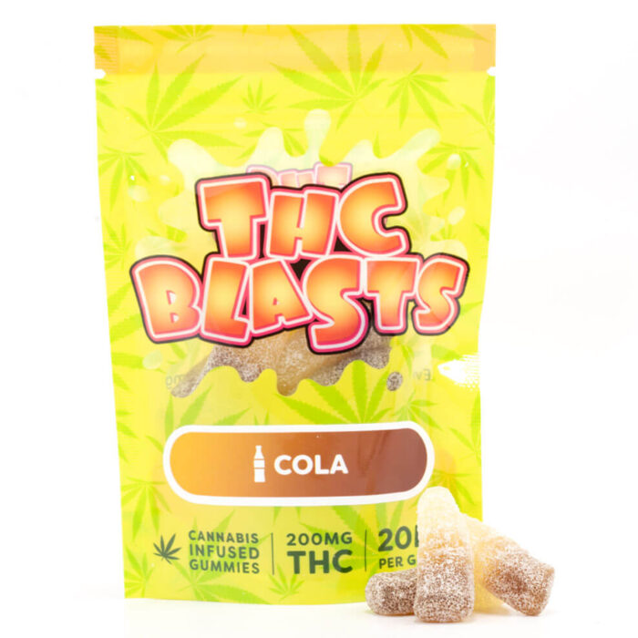 THCBlasts 200MG THC Cola Bottles 1 700x700 - THC Blasts Gummies (Blast Edibles)