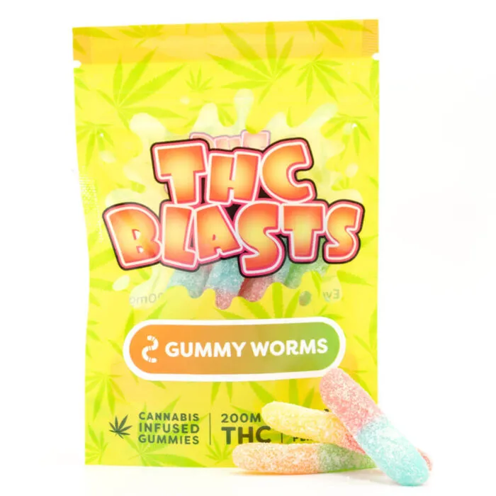 THCBlasts 200MG THC Gummy Worms 1 700x700 - THC Blasts Gummies (Blast Edibles)