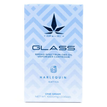 TopShelf Glass CBD Cartridge Harlequin 350x350 - Harlequin CBD Glass Cartridge (Top Shelf)
