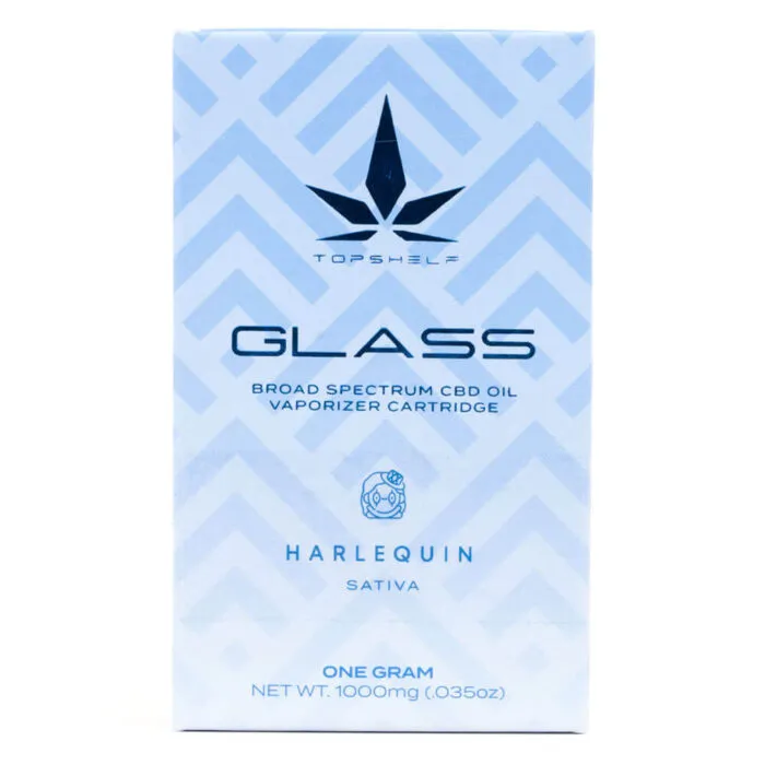 TopShelf Glass CBD Cartridge Harlequin 700x700 - Harlequin CBD Glass Cartridge (Top Shelf)