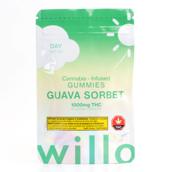 Willo 1000MG THC Gummies Guava Sorbet 350x350 - Willo 1000mg Thc Gummies