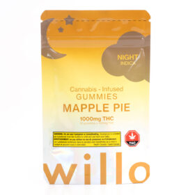 Willo 1000MG THC Gummies Mapple Pie 280x280 - 1000mg THC Day & Night Gummies (Willo)