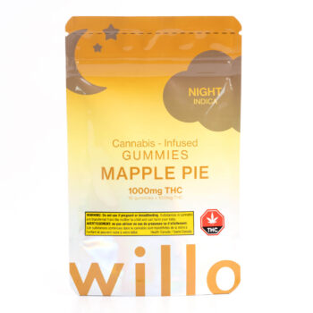 Willo 1000MG THC Gummies Mapple Pie 350x350 - 1000mg THC Day & Night Gummies (Willo)