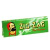 Zig Zag Green rolling paper 100x100 - Zig Zag Rolling Papers - Green Cut Corners