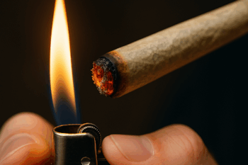 How do you light a joint