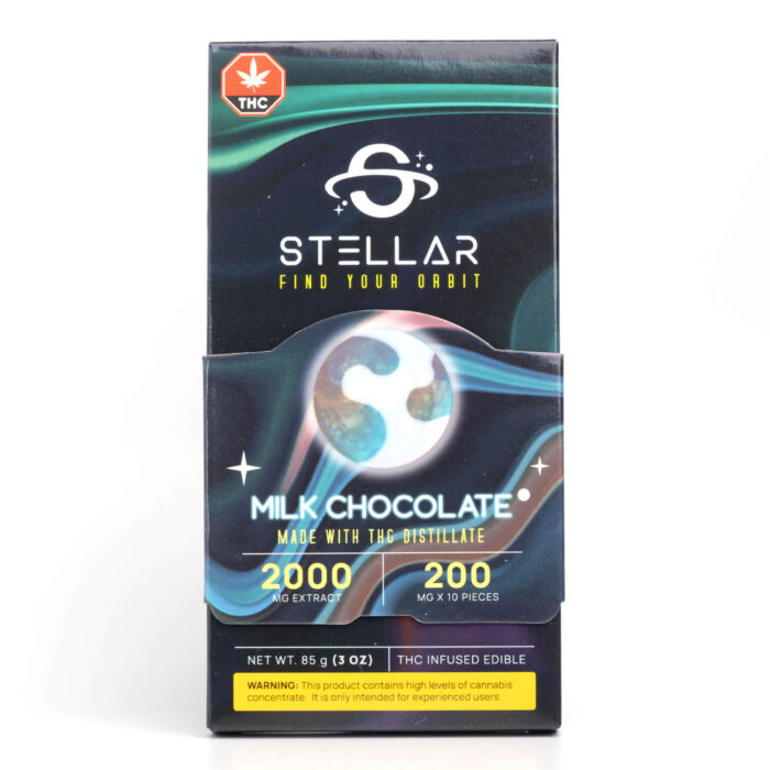 Stellar 2000mg Chocolate Bar