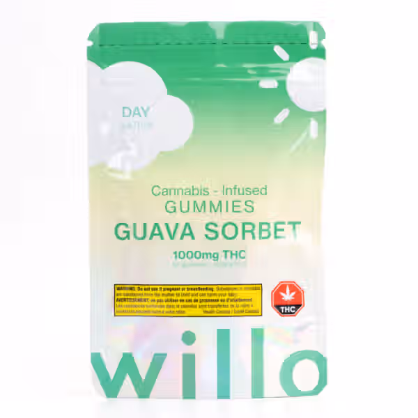 Willo 1000mg Gummies - Guava Sorbet
