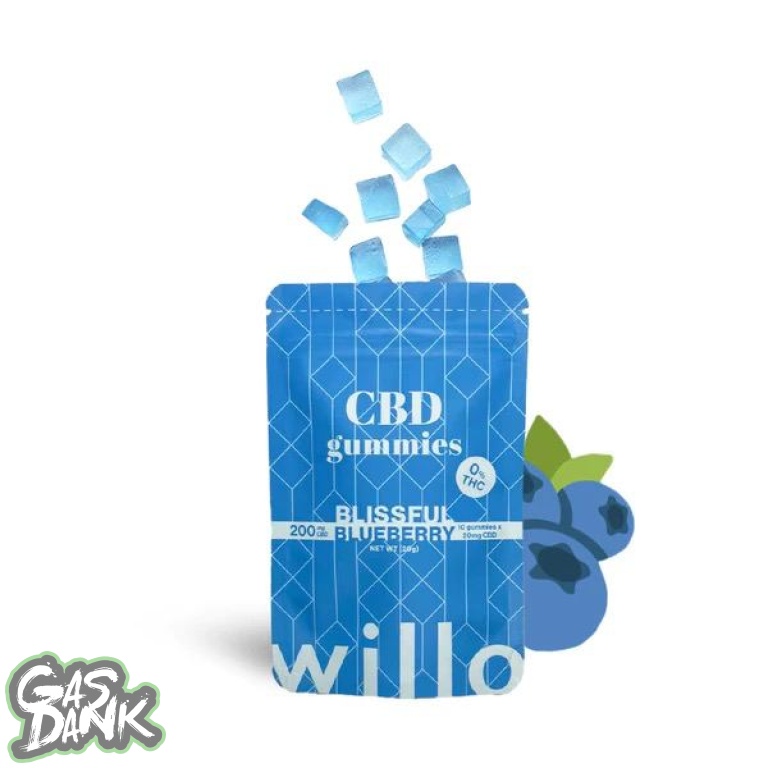 Willo 200mg CBD Gummies - Mellow Mango