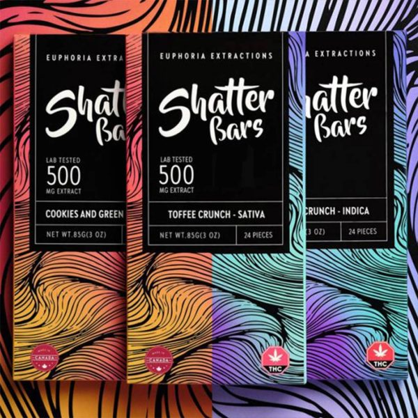 Euphoria 500mg Shatter Bar