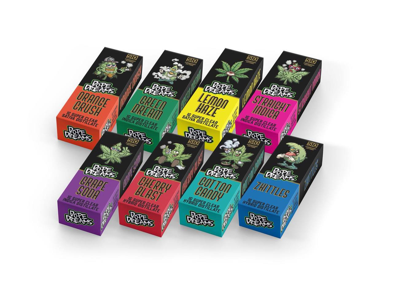 Dope Dreams Carts - Orange Crush