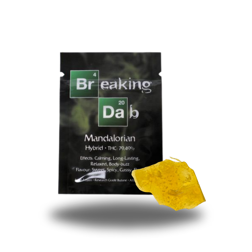 Breaking Dab Shatter - Kootenay Black Gold