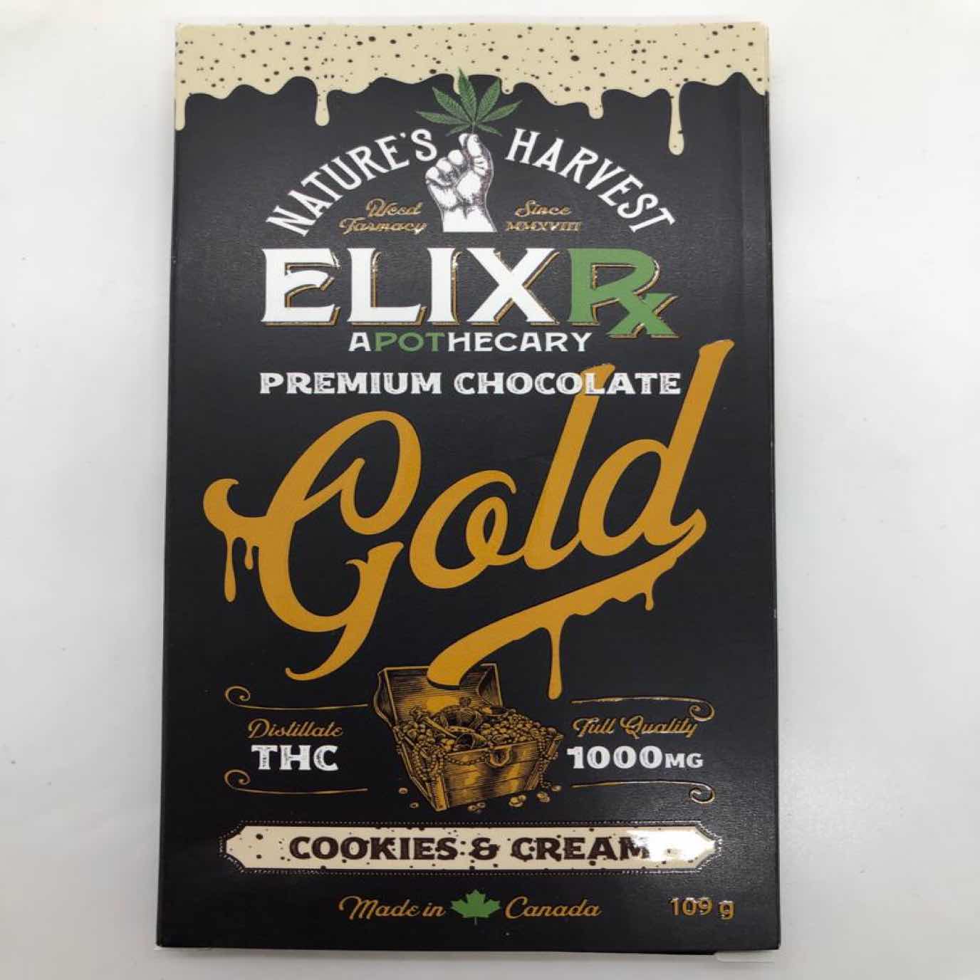 Nature Harvest Chocolate Bar - Cookies N Cream
