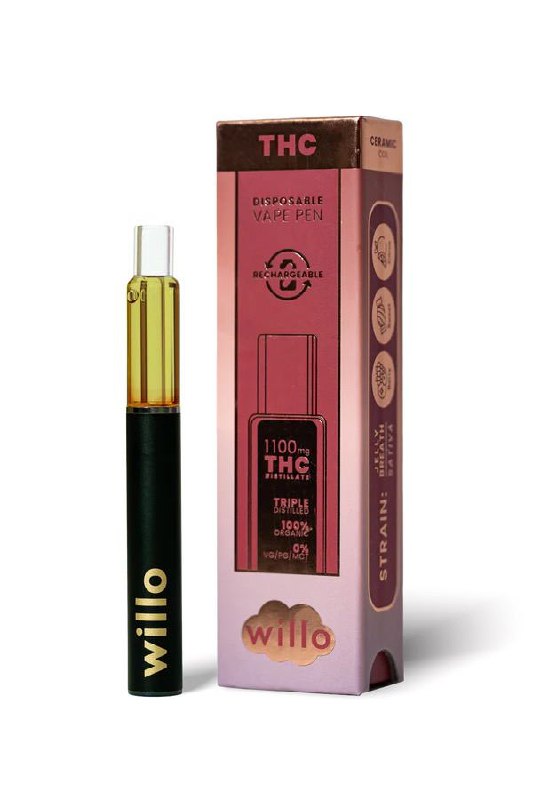 Willo 1.1g THC Disp Pen Sunset Sherbet